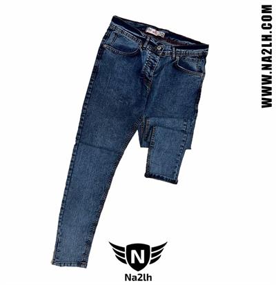 بنطلون جينز رجالي غامق